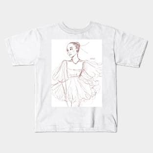 Sketch fanart Kids T-Shirt